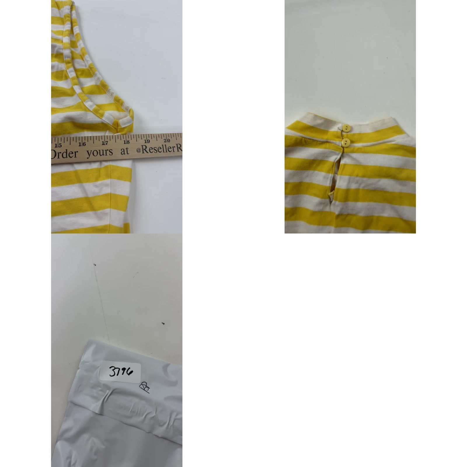 Nordstrom BP Nordstrom Tank Top Womens XL Yellow Striped Mock Neck Cropped Sleeveless Summer Shirt Juniors Casual Men’s/Womens? Size XL / US 12-14 / IT 48-50 - 8 Thumbnail