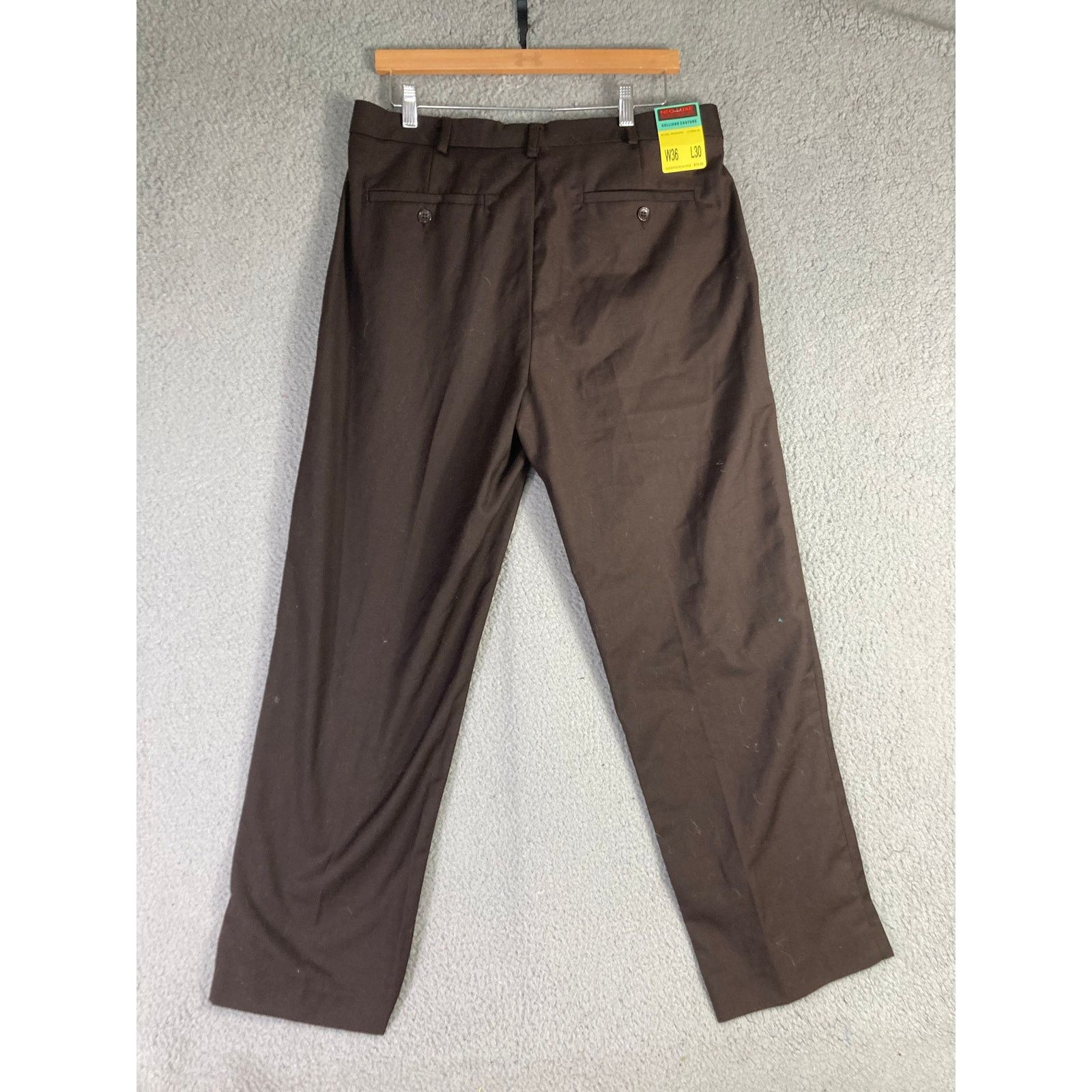 Other Gulliano Couture Men's Dress Pants Brown Size 36 Formal Size US 36 / EU 52 - 3 Thumbnail