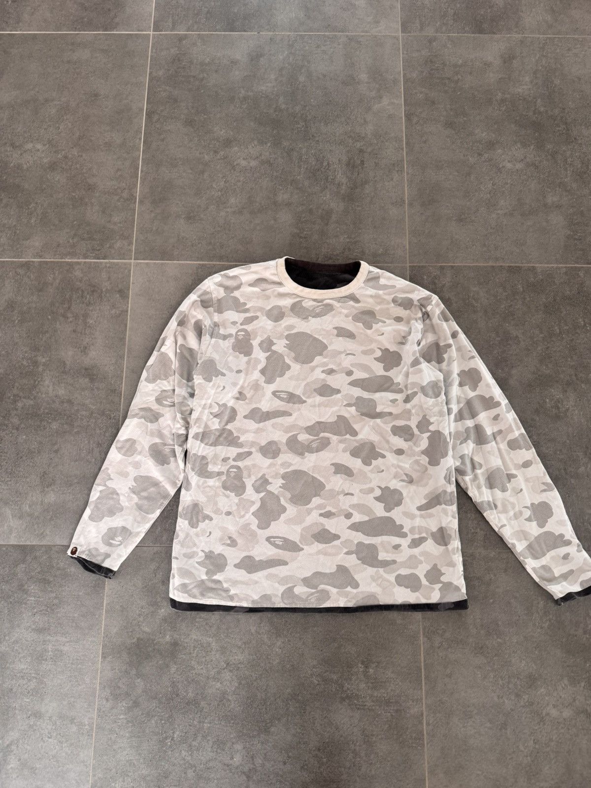 Bape OG Bape Japan Reversible Camo longsleeve Size US L / EU 52-54 / 3 - 2 Thumbnail
