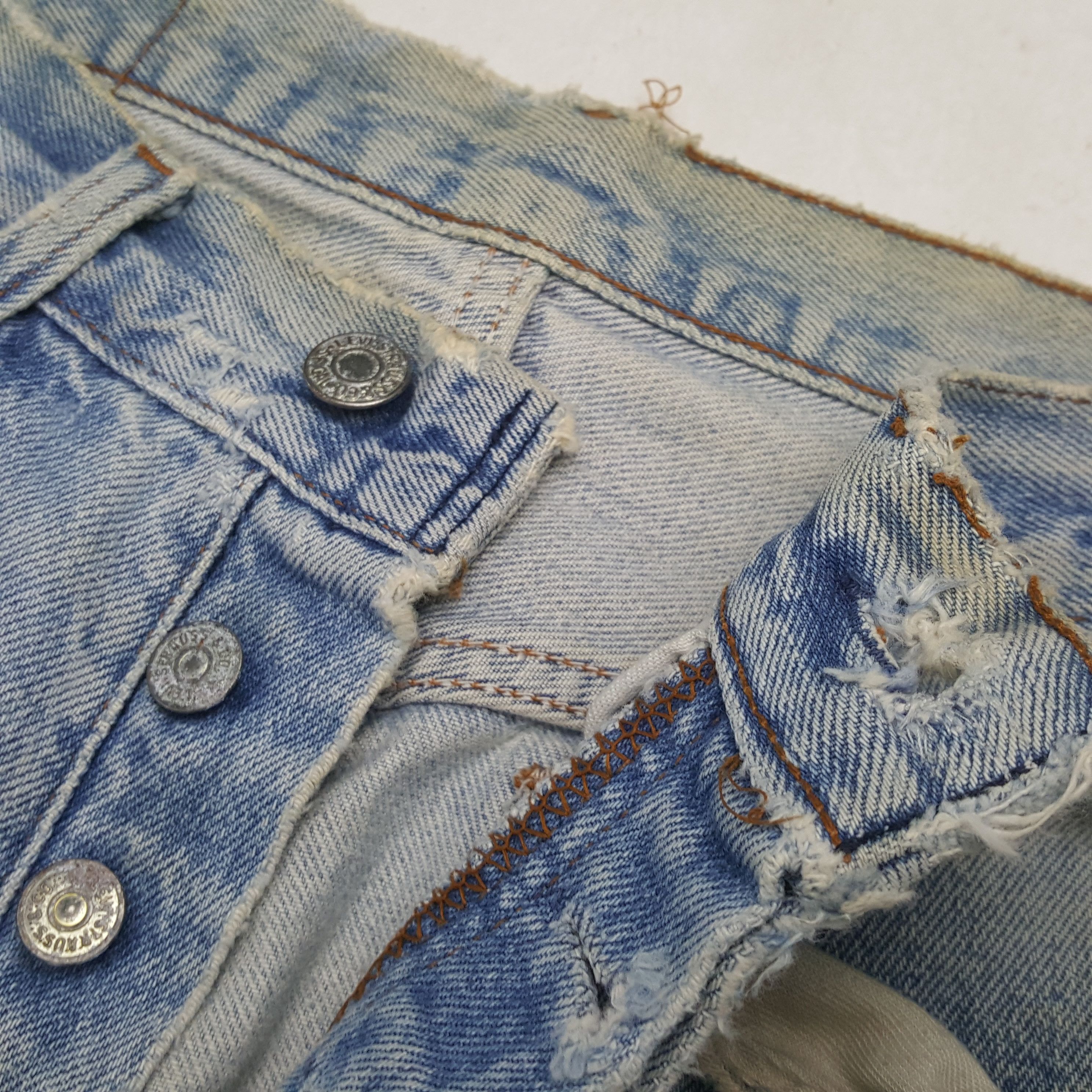 Levi's Levis Streetwear Style Distressed Jeans RR20 Size US 30 / EU 46 - 12 Thumbnail