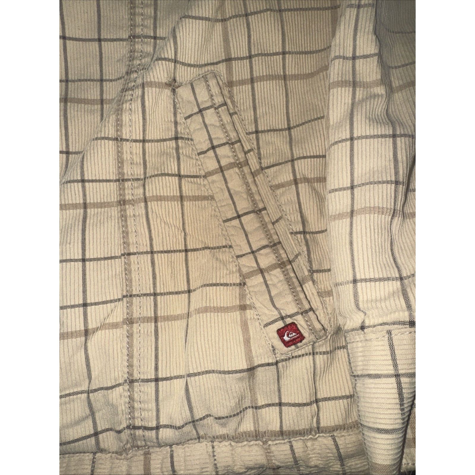 Quicksilver Quiksilver Sherpa Lined Corduroy Jacket Cream Trucker Surf L Size US L / EU 52-54 / 3 - 4 Thumbnail