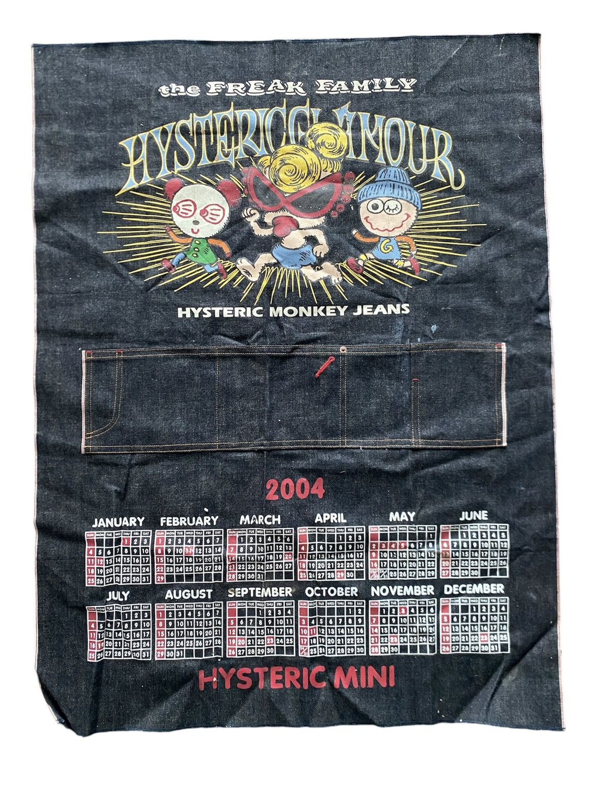 Hysteric Glamour × Japanese Brand THE FREAK FAMILY HYSTERIC GLAMOUR CALENDAR 2004 Size ONE SIZE - 1 Thumbnail