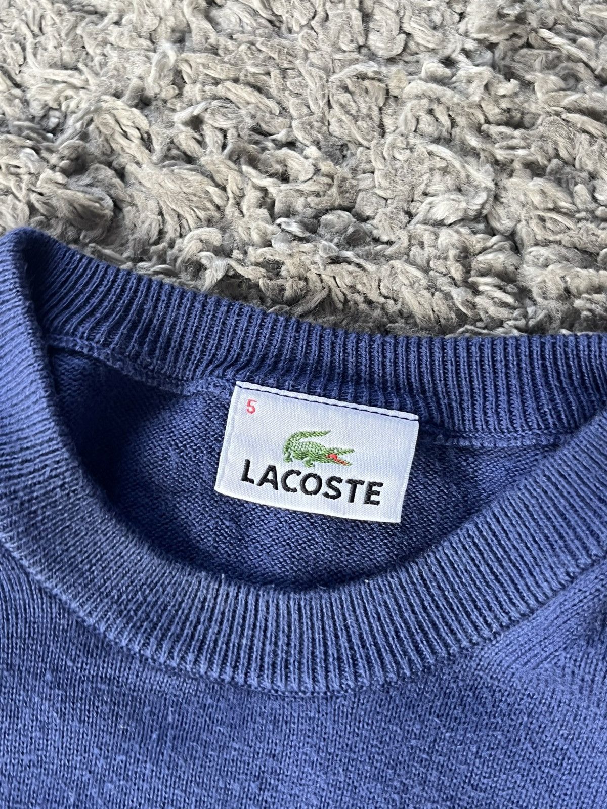 Lacoste Vintage Sweater Lacoste Streetwear Size US L / EU 52-54 / 3 - 6 Thumbnail