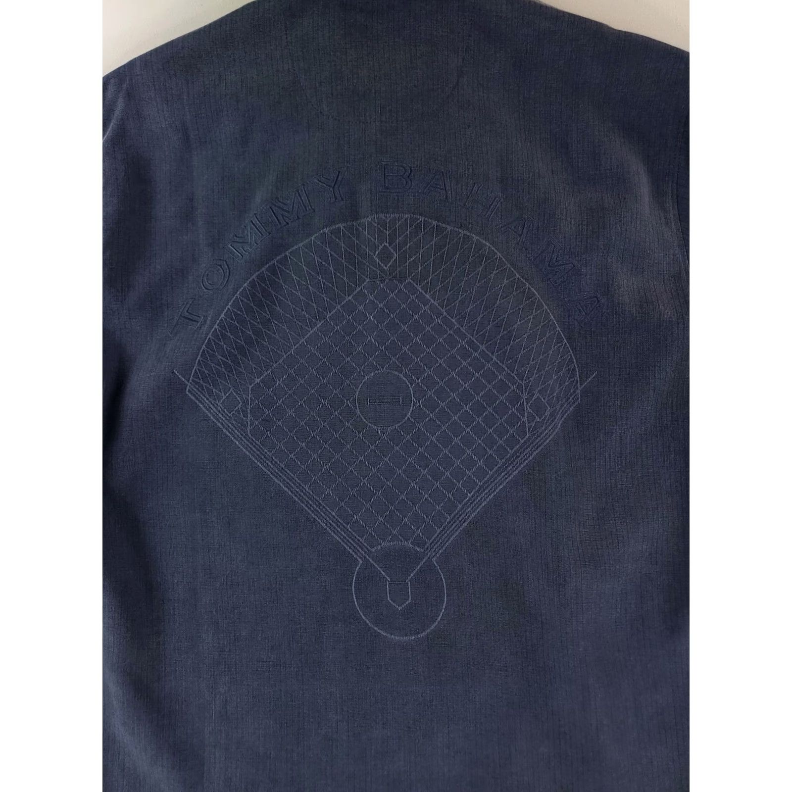Tommy Bahama Tommy Bahama Shirt Kansas City Royals Baseball 100% Silk Blue Embroidered Mens S Shirt Size US S / EU 44-46 / 1 - 7 Thumbnail