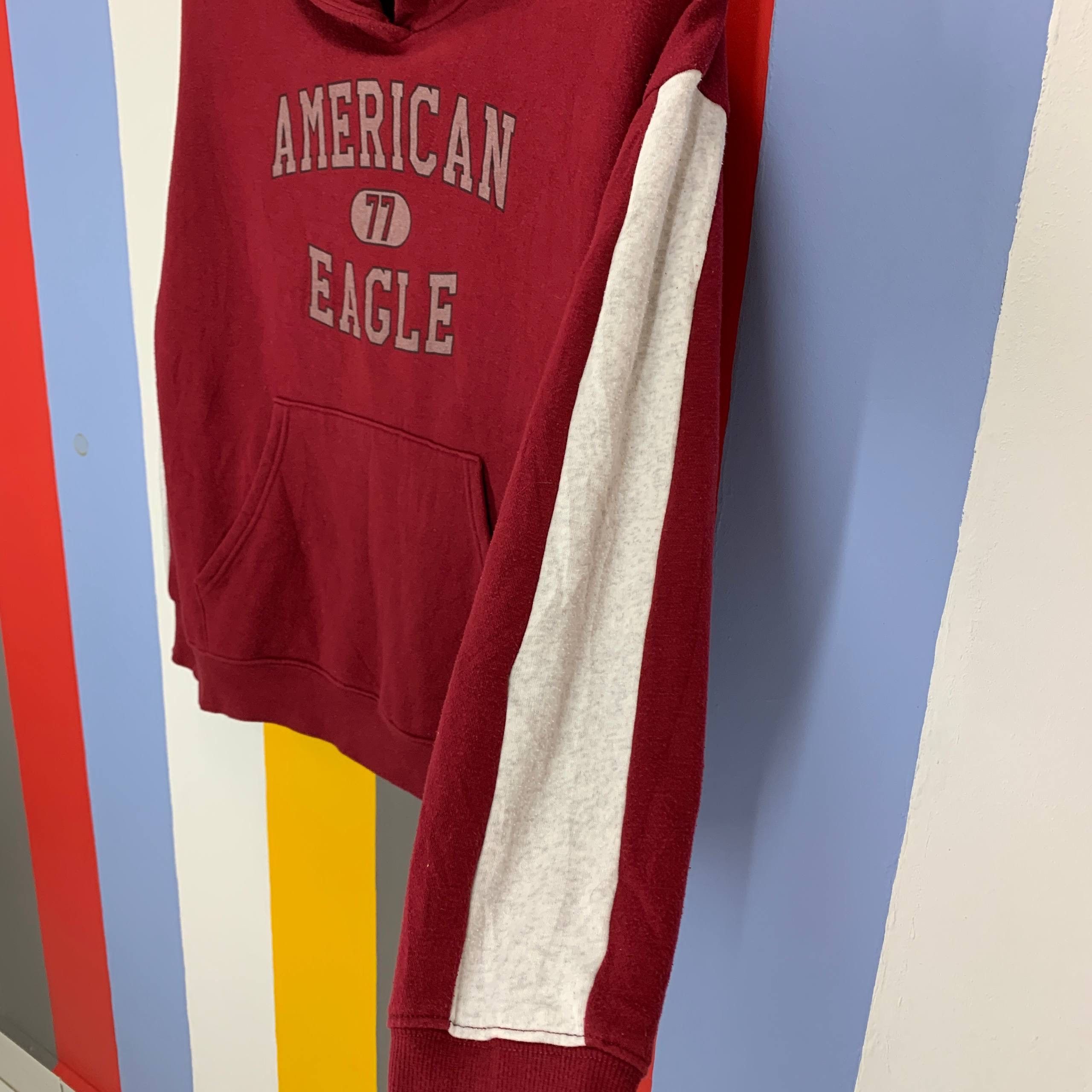 American Eagle Outfitters AMERICAN EAGLE Hoodie Pullover #2576/V Size US XS / EU 42 / 0 - 4 Thumbnail