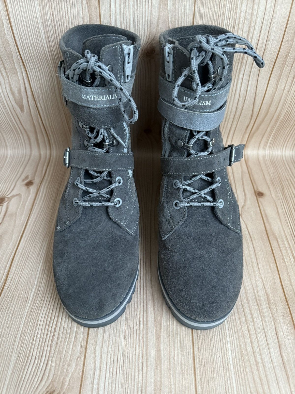C2H4 × Number (N)ine Combat military boots Size US 7 / EU 40 - 5 Thumbnail