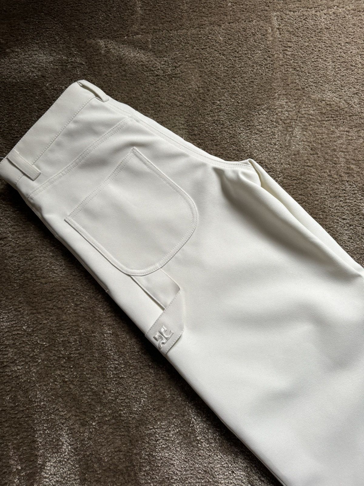 Courreges Courreges Technical White Pants Size US 31 - 3 Thumbnail