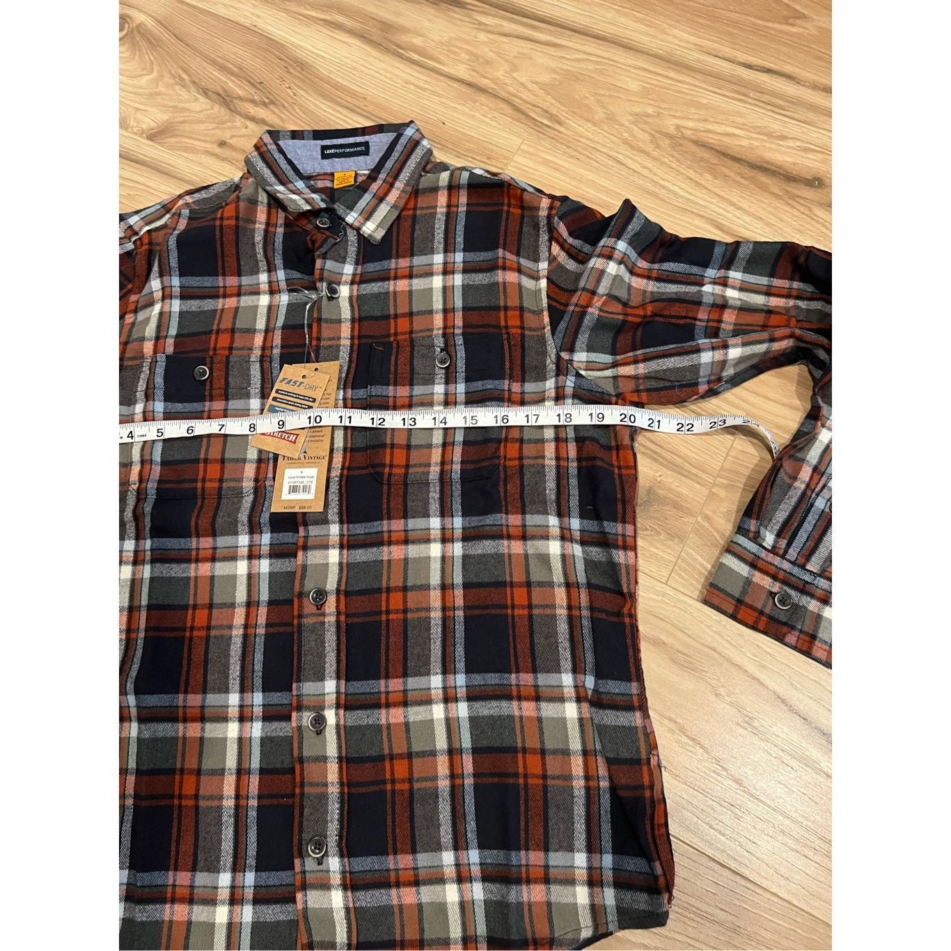 Other Tailor Vintage NWT countryside Plaid Long Sleeve Men’s Butto Size US S / EU 44-46 / 1 - 7 Thumbnail
