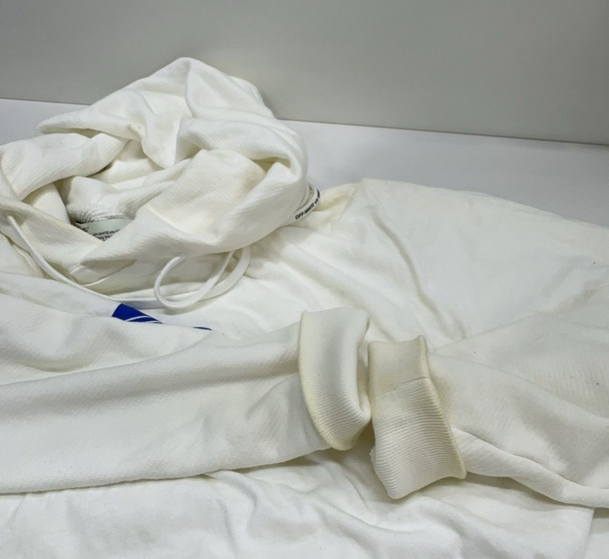 Off-White Off-White Triangle Double Sleeve Hooded Sweatshirt Size US XL / EU 56 / 4 - 7 Thumbnail