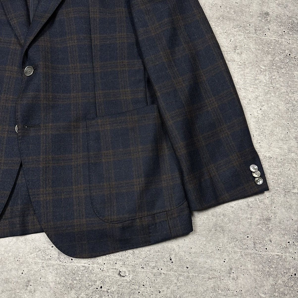 Hugo Boss Hugo Boss Janson Regular Fit Sport Blazer Check Wool Men’s Size 52R - 4 Thumbnail