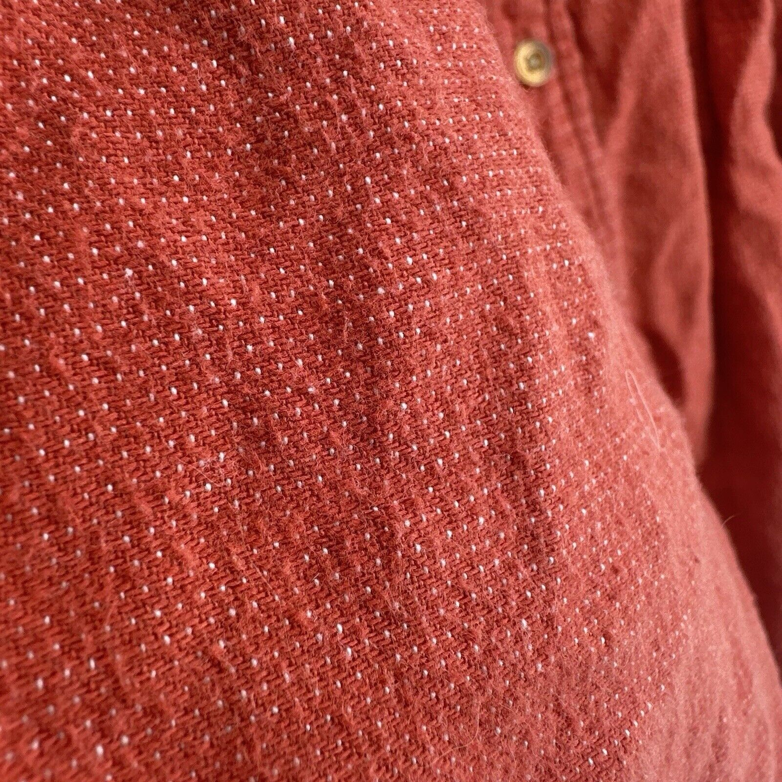 Koto KOTO Urban Outfitters Button Up Shirt Mens Size L, Brick Red Size US L / EU 52-54 / 3 - 4 Thumbnail
