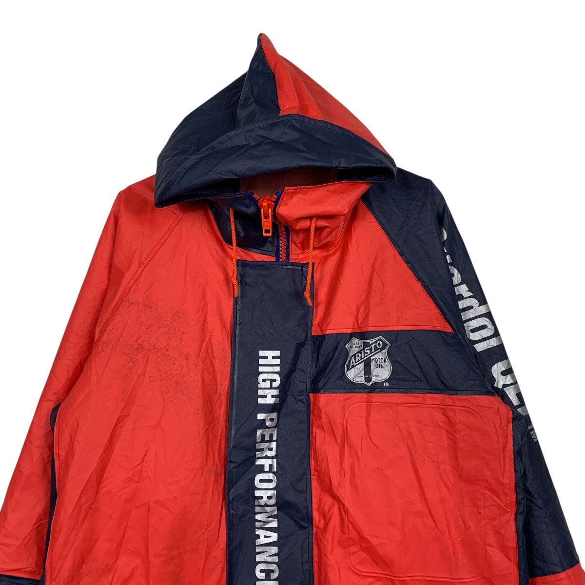 Japanese Brand Union 76 Racing Hooded Windbreaker Jacket Size US XXL / EU 58 / 5 - 2 Thumbnail