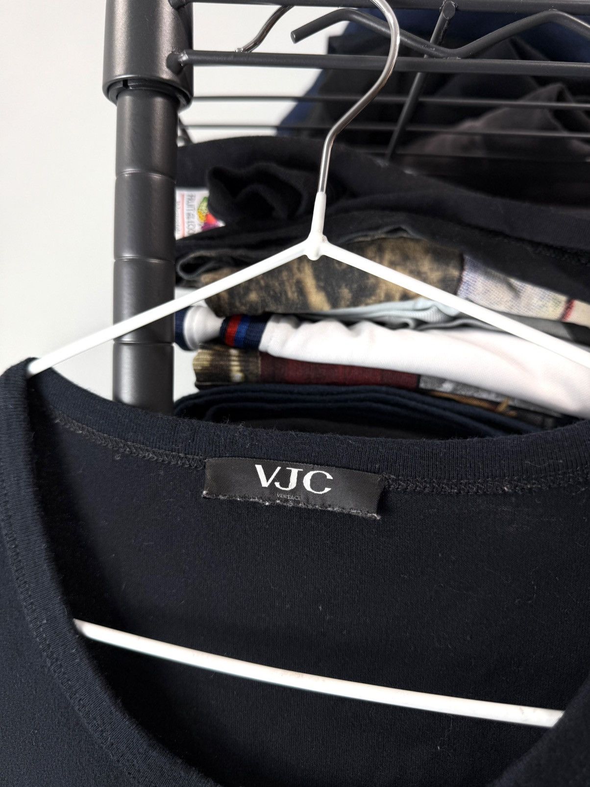 Versace Rare! Vintage VJC Versace Best Kept Secret Archive T Shirt Size US L / EU 52-54 / 3 - 6 Thumbnail