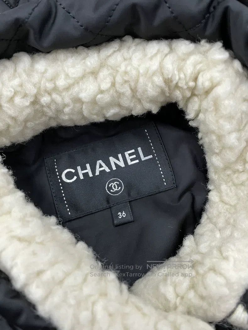 Chanel Chanel Ski series black diamond plaid cotton letter double Size XS / US 0-2 / IT 36-38 - 5 Thumbnail
