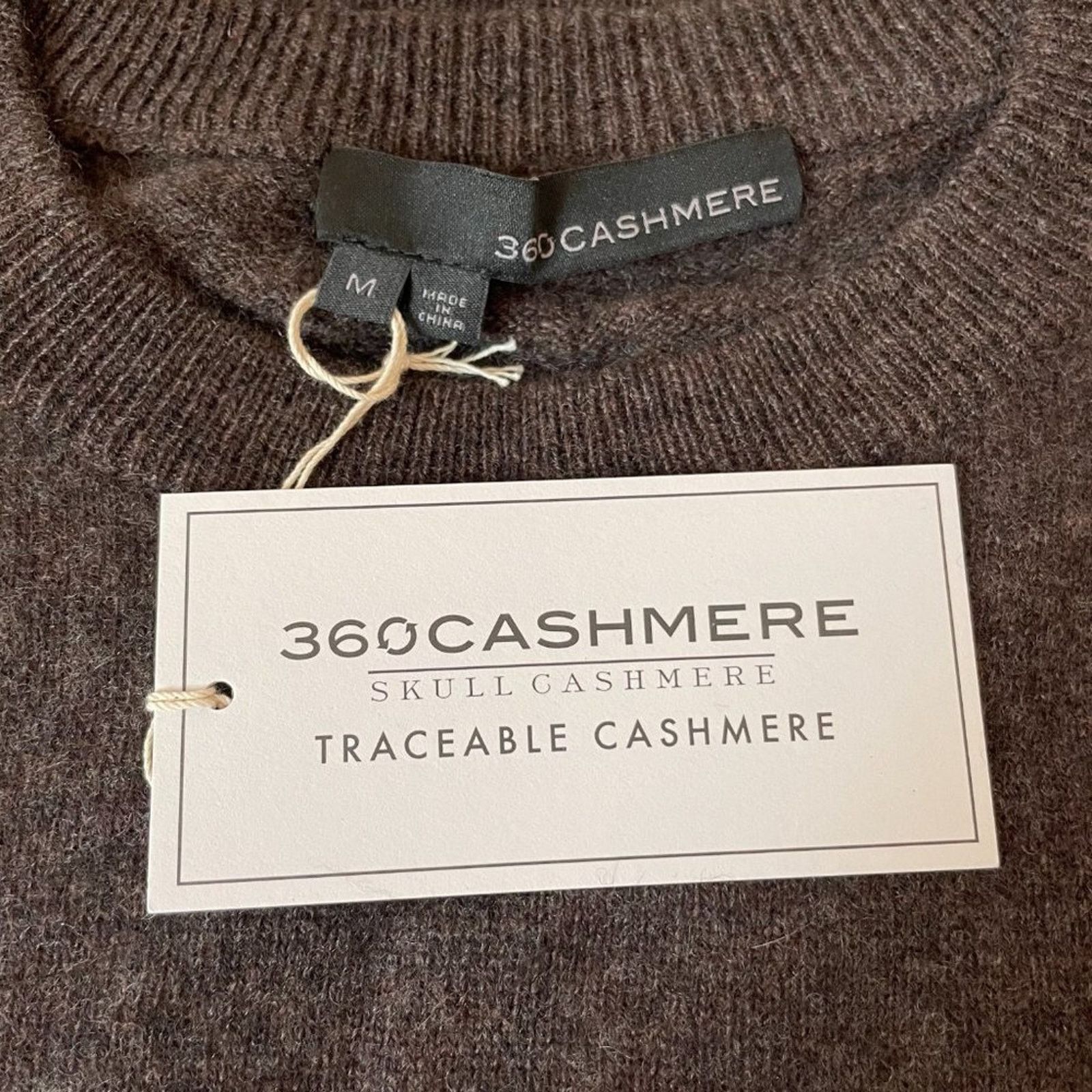 360Cashmere 360 Cashmere Melany Sweater in Dark Brown Size L / US 10 / IT 46 - 5 Thumbnail