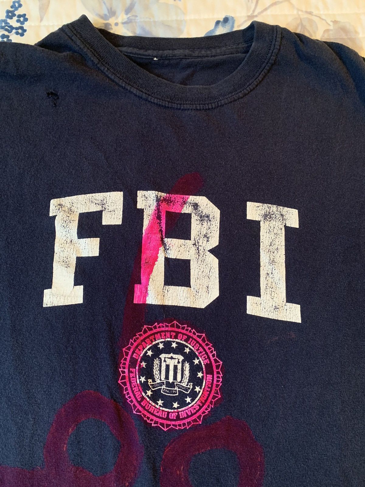 Vintage Custom FBI shirt Streetwear Fashion Y2K Vintage 2000s Opium Size US S / EU 44-46 / 1 - 3 Thumbnail