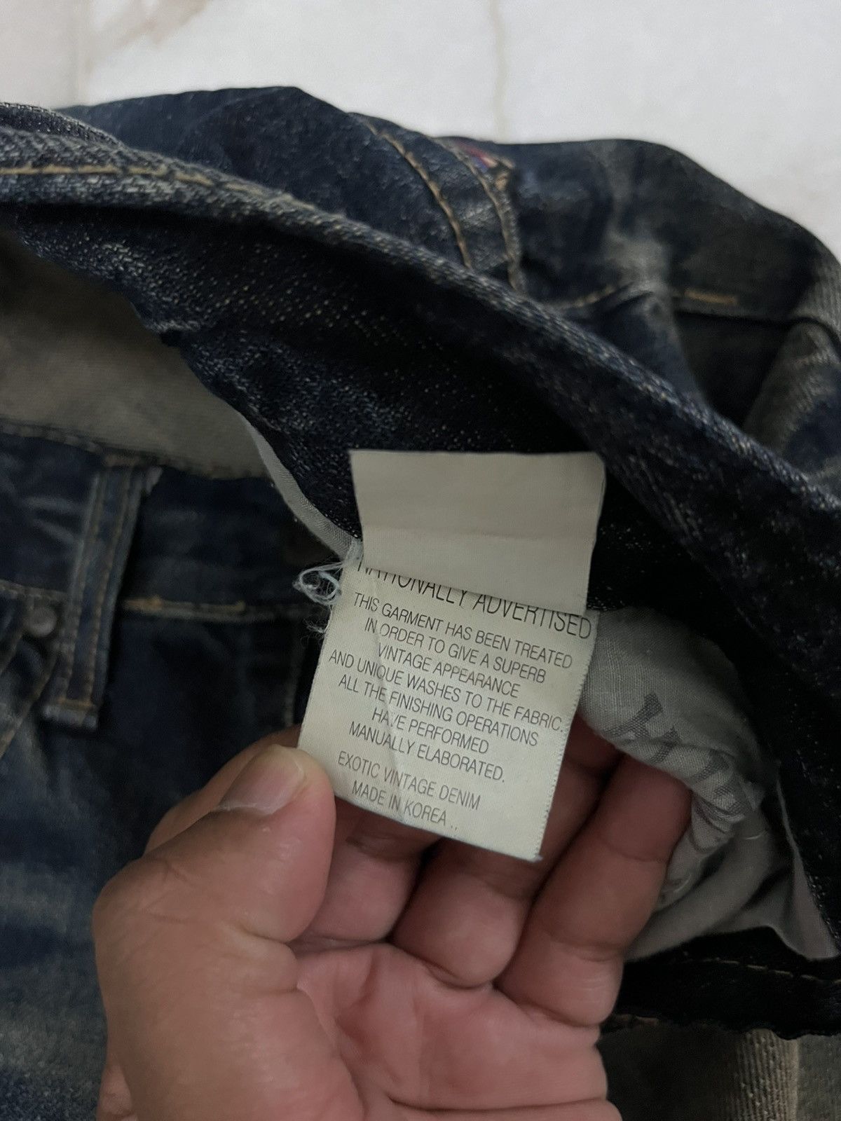 Japanese Brand Yoshitomo Nara Lolita Denim Jeans Size US 30 / EU 46 - 13 Thumbnail