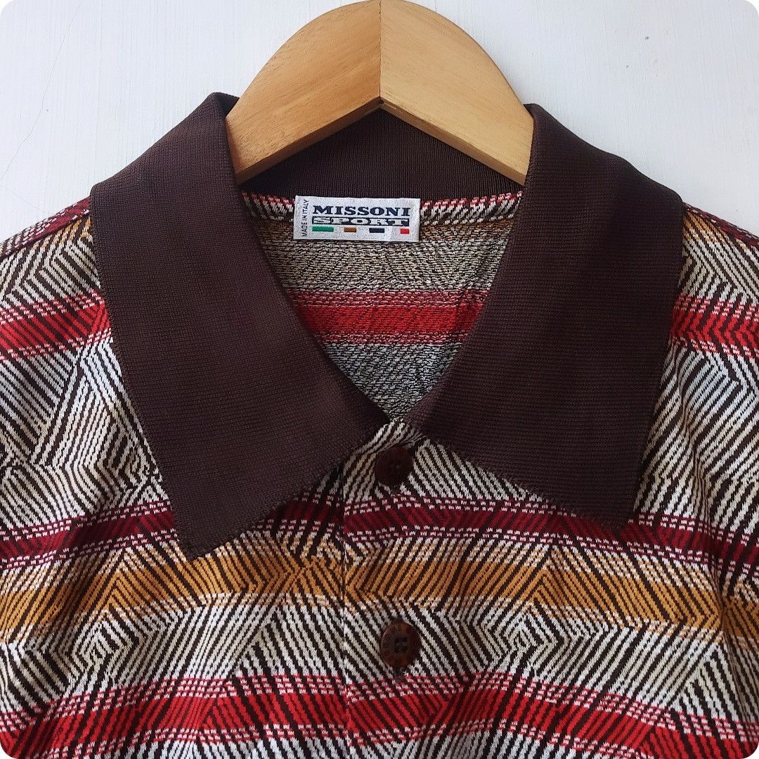 Missoni Vintage Missoni Sport Polo Shirt Size US XL / EU 56 / 4 - 5 Thumbnail