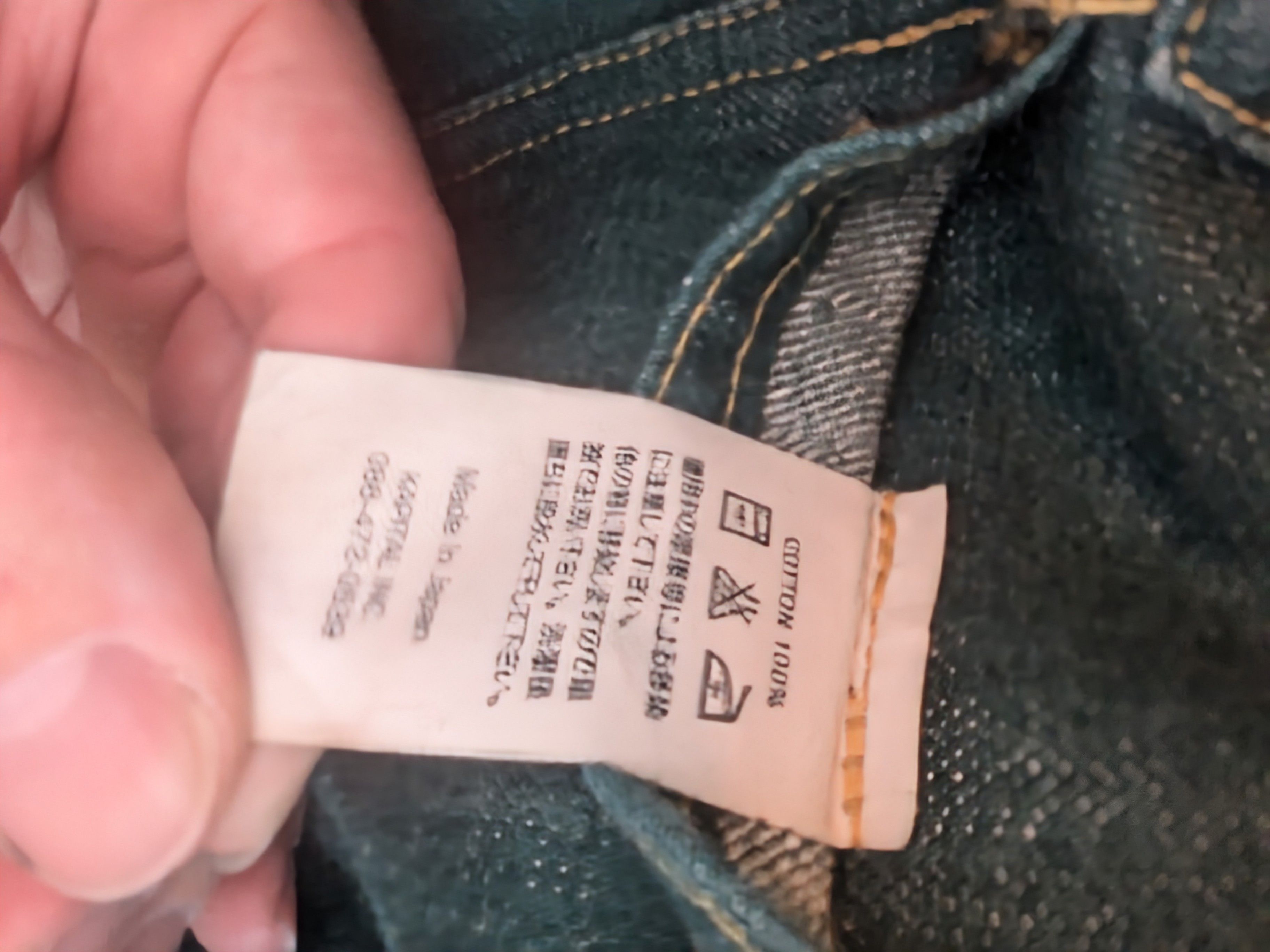 Kapital Kapital Indigo Red Spot Denim Size US 32 / EU 48 - 9 Thumbnail