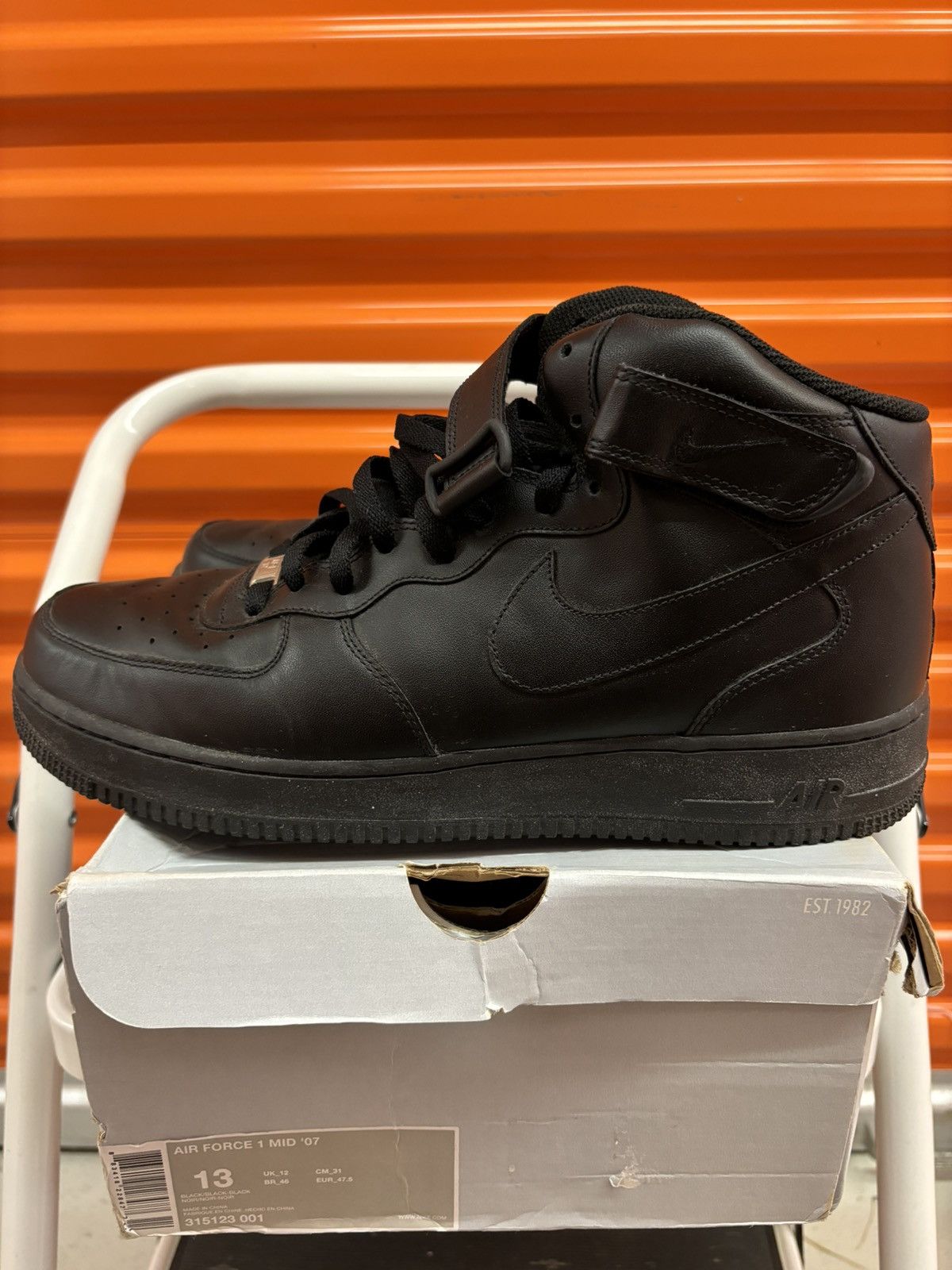 Nike ***FINAL DROP***RARE 2009 NIKE AIR FORCE ONE HIGH TOP 13 Size US 13 / EU 46 - 8 Thumbnail