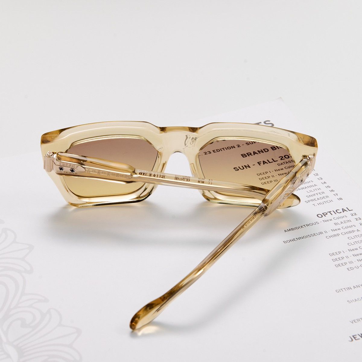 Chrome Hearts CHROME HEARTS JELLY & JAM MELLOW SUNGLASSES Size ONE SIZE - 7 Thumbnail