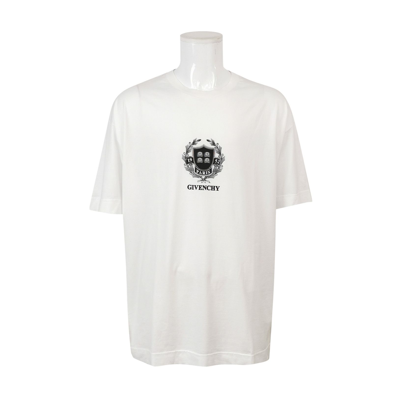 Givenchy Cotton Logo Crew Neck Short Sleeve T-shirt L