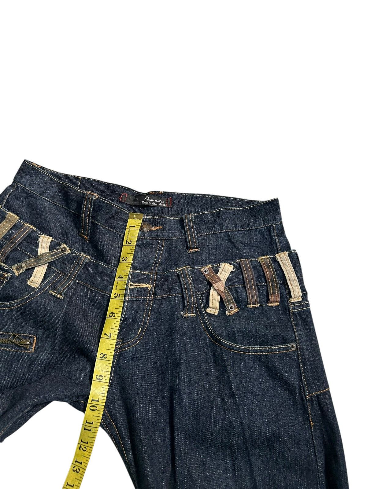 Japanese Brand × Kapital × Vintage Double Waist Dominate Japanese Punk Style Denim Jeans Size US 32 / EU 48 - 16 Thumbnail