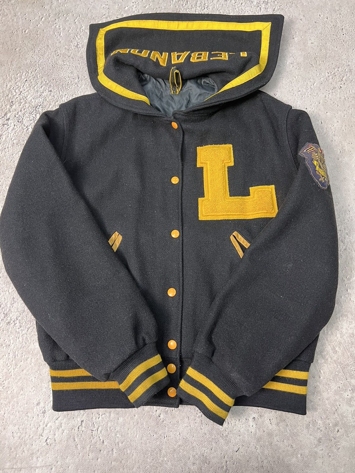 Delong Vintage Delong Wool Varsity jacket AMERICANA Size US M / EU 48-50 / 2 - 5 Thumbnail