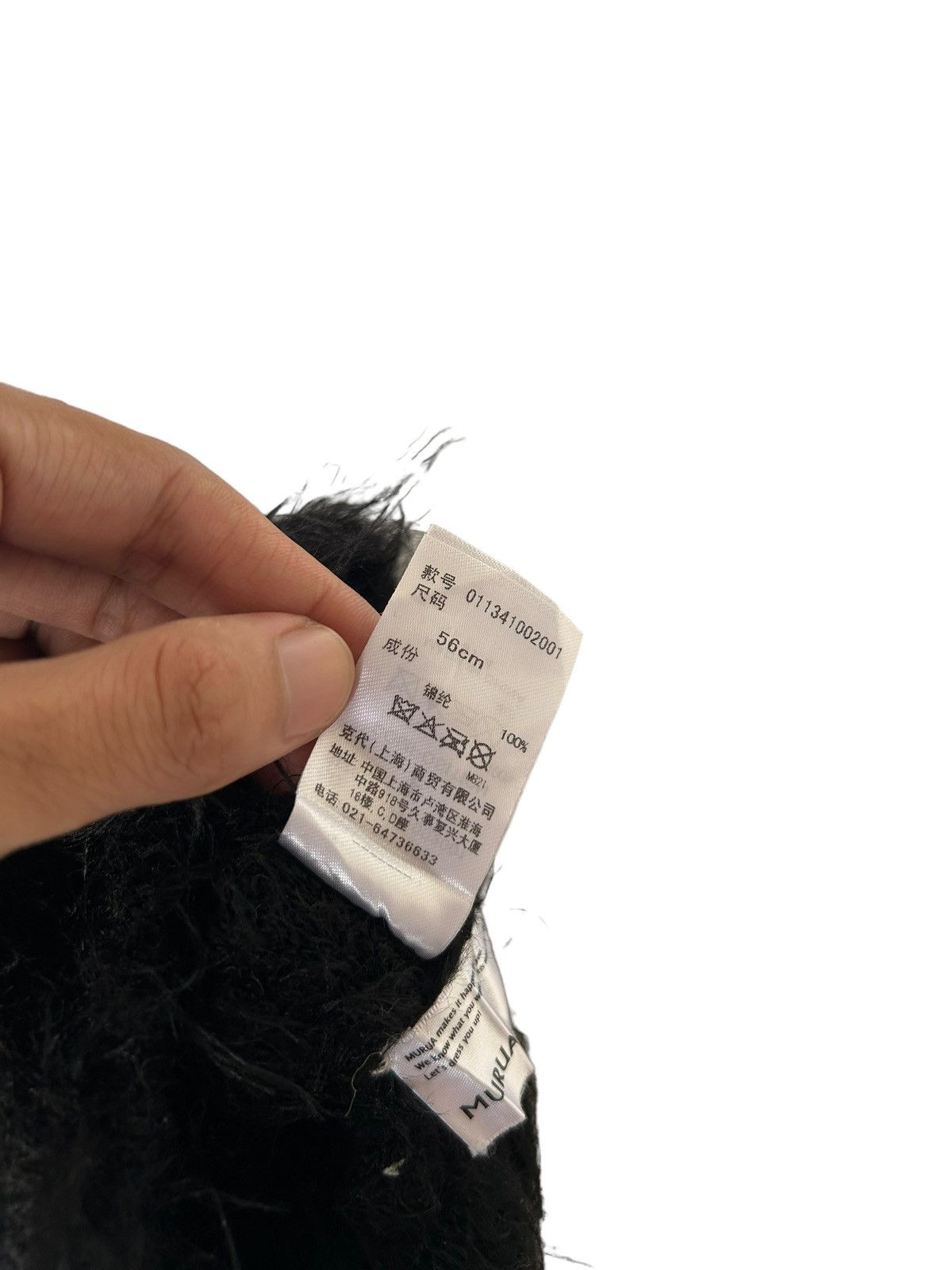 14th Addiction Murua Punk Bondage style Mohair Fur Mohawk Beanie Hats Size ONE SIZE - 5 Thumbnail