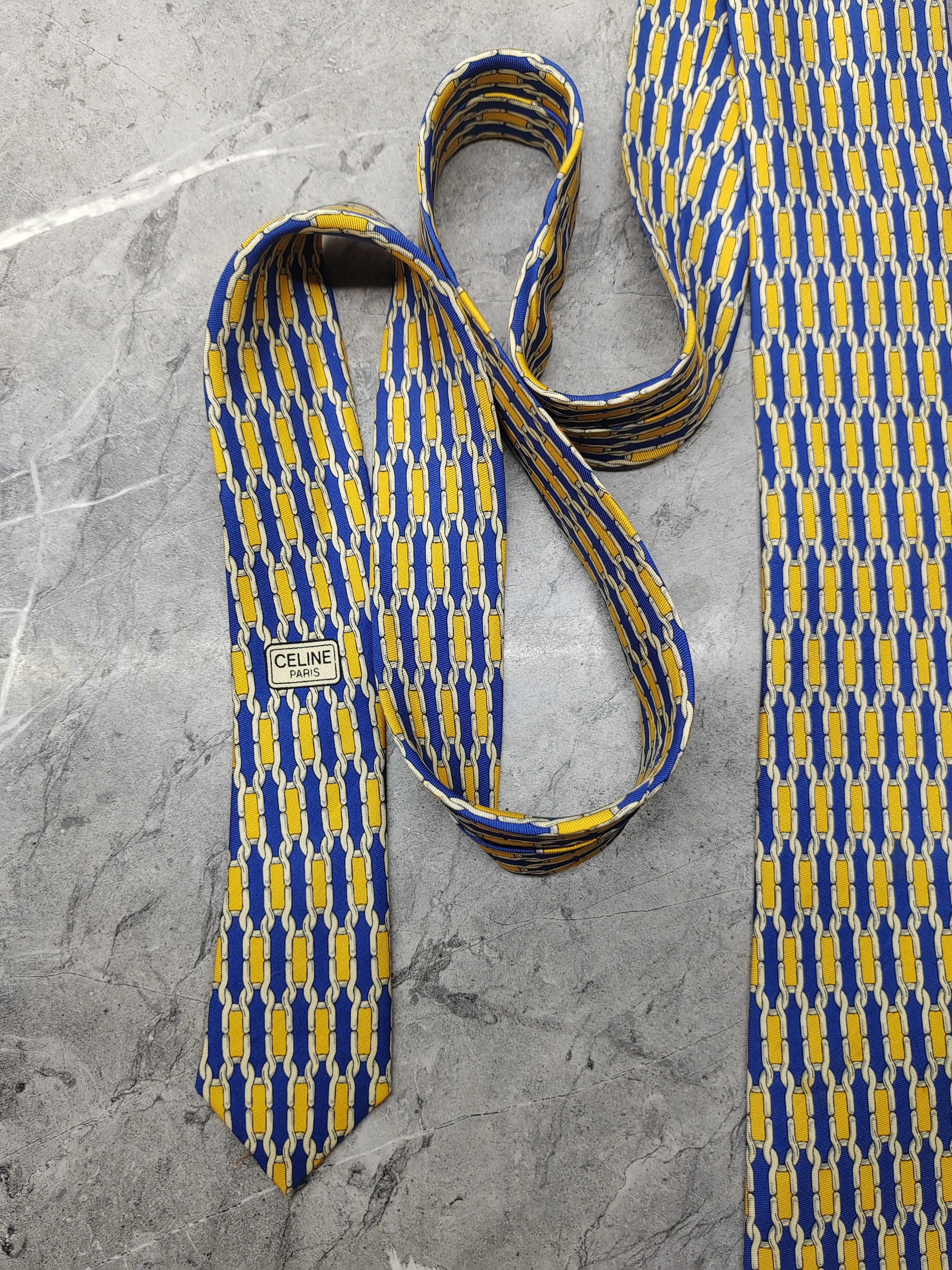 Celine Celine Tie Size ONE SIZE - 4 Thumbnail