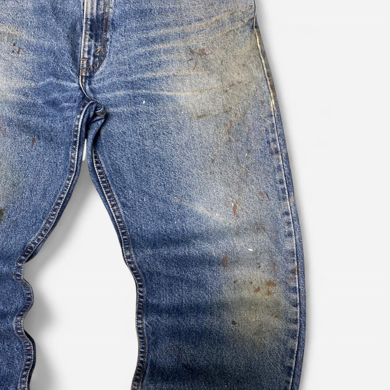 Other Vintage signature Levi faded paint splattered denim Size US 34 / EU 50 - 3 Thumbnail