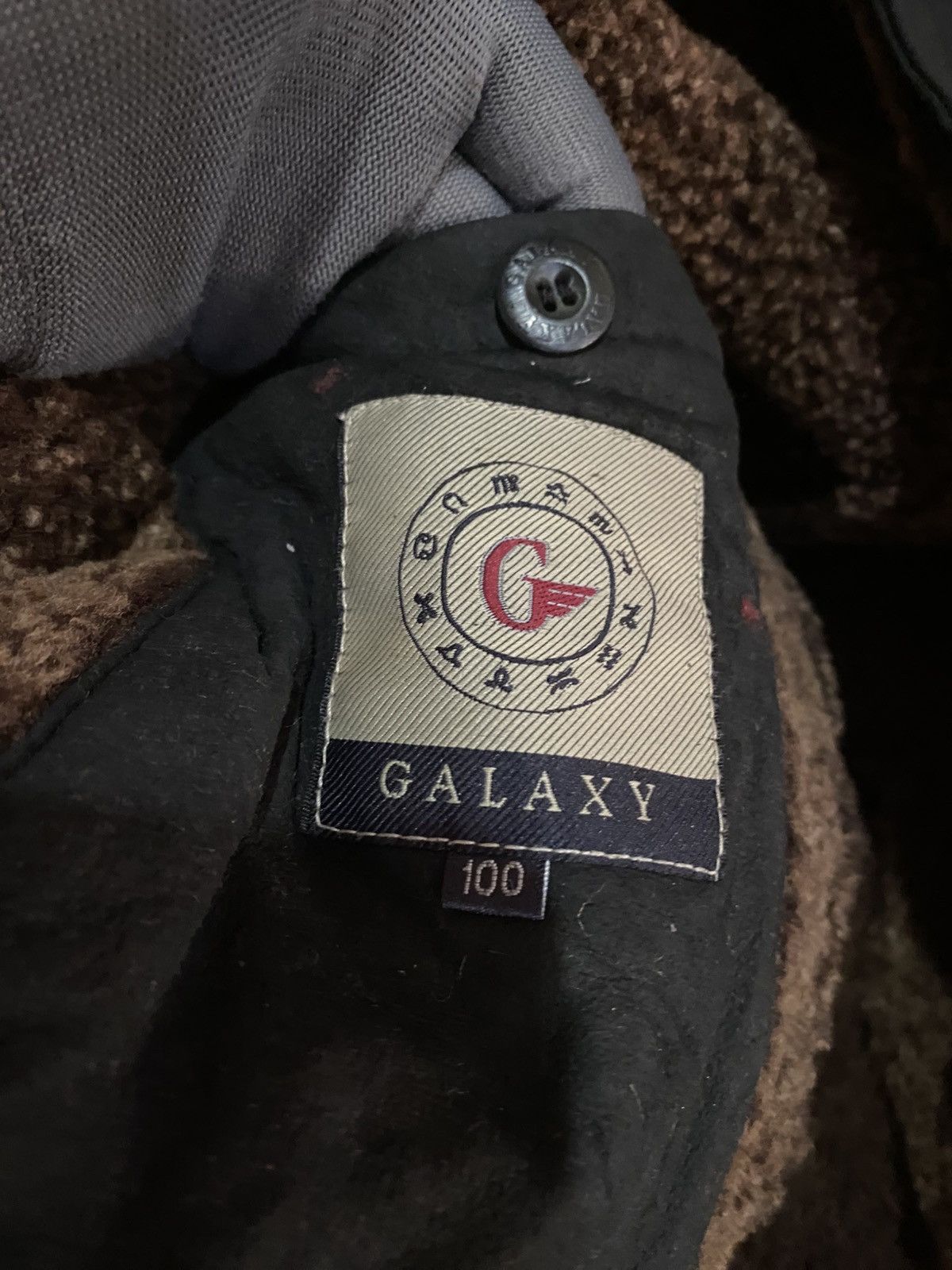Leather VINTAGE GALAXY SHEARLING LEATHER JACKET Size US M / EU 48-50 / 2 - 6 Thumbnail