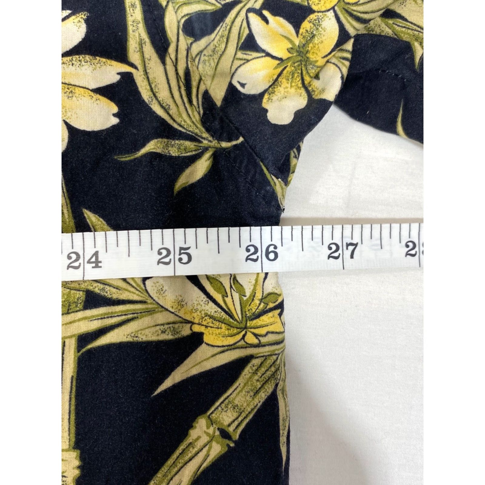 Vintage VINTAGE OP Hawaiian Shirt Men's XL Short Sleeve Button Front Black Cotton Aloha Floral Camp 612 Size US XL / EU 56 / 4 - 4 Thumbnail