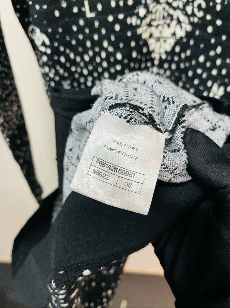 Chanel Chanel Black popular full-star cashmere elastic dress 2504- Size XS / US 0-2 / IT 36-38 - 5 Thumbnail