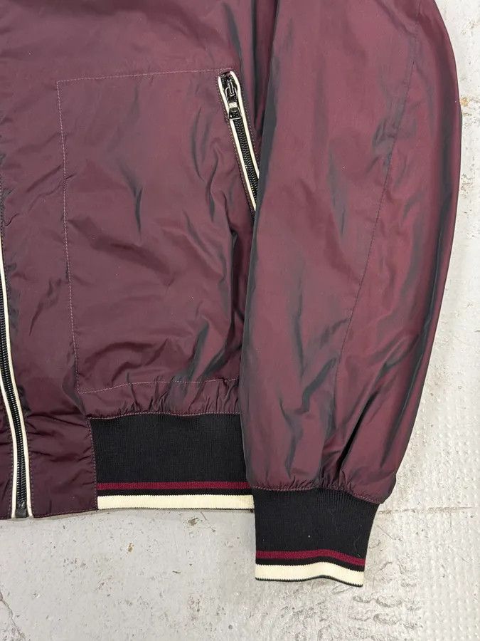 Prada 2010s Prada Bordeaux Nylon Bomber Jacket Size US S / EU 44-46 / 1 - 9 Thumbnail