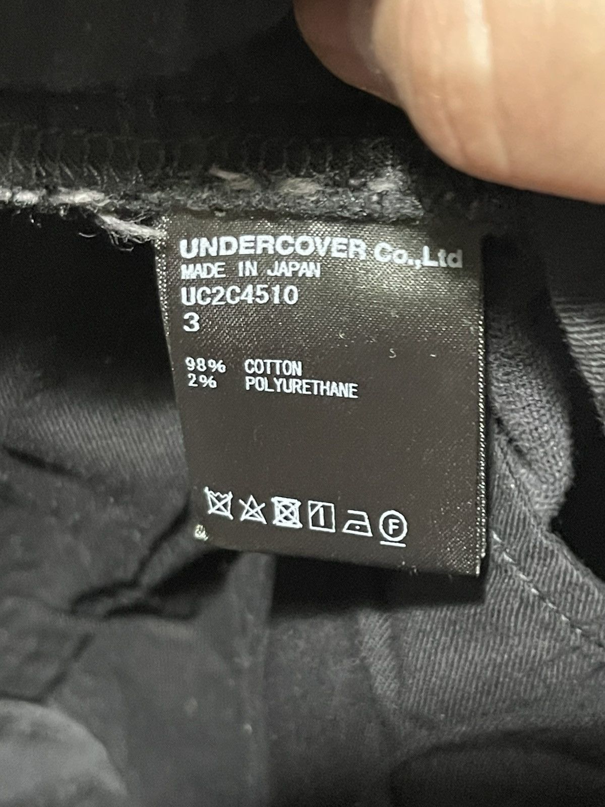 Undercover Undercover AW23 D-Hand Embroidered Jeans Size US 32 / EU 48 - 9 Thumbnail