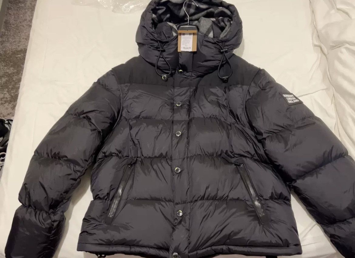 image of Burberry Lockwell Down Jacket in Black, Men's (Size XL)