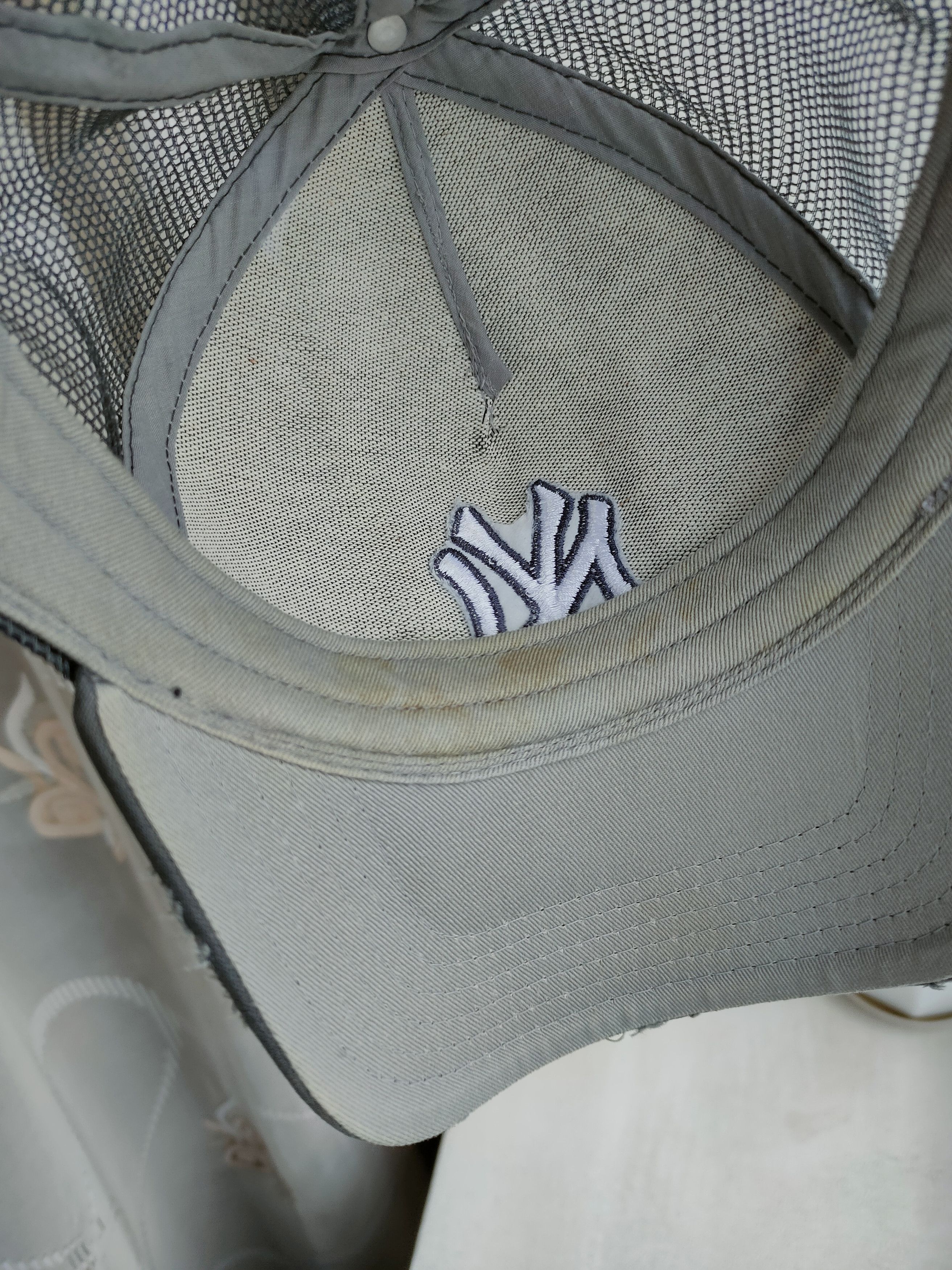 New Era New Era NY Yankees Vintage Trucker Cap Yankees MLB Military Size ONE SIZE - 9 Thumbnail