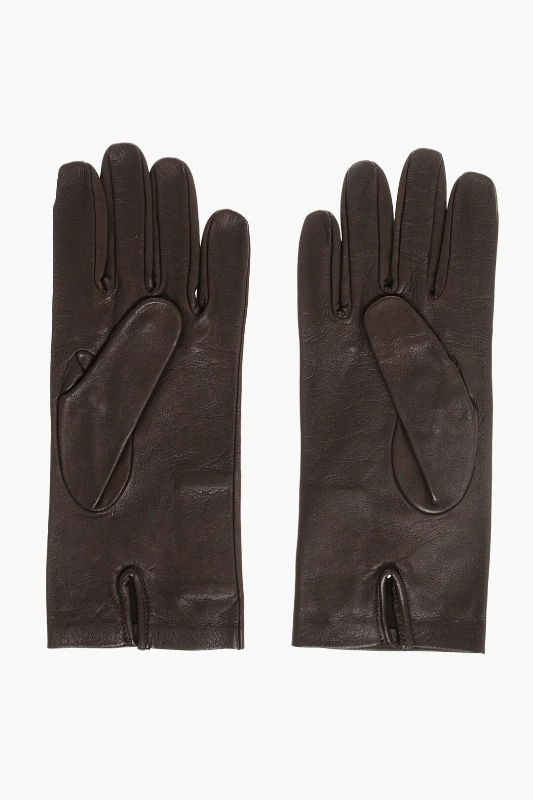 Maison Margiela og1mm0326 Size: S / Soft Leather Gloves in Brown Size ONE SIZE - 3 Thumbnail
