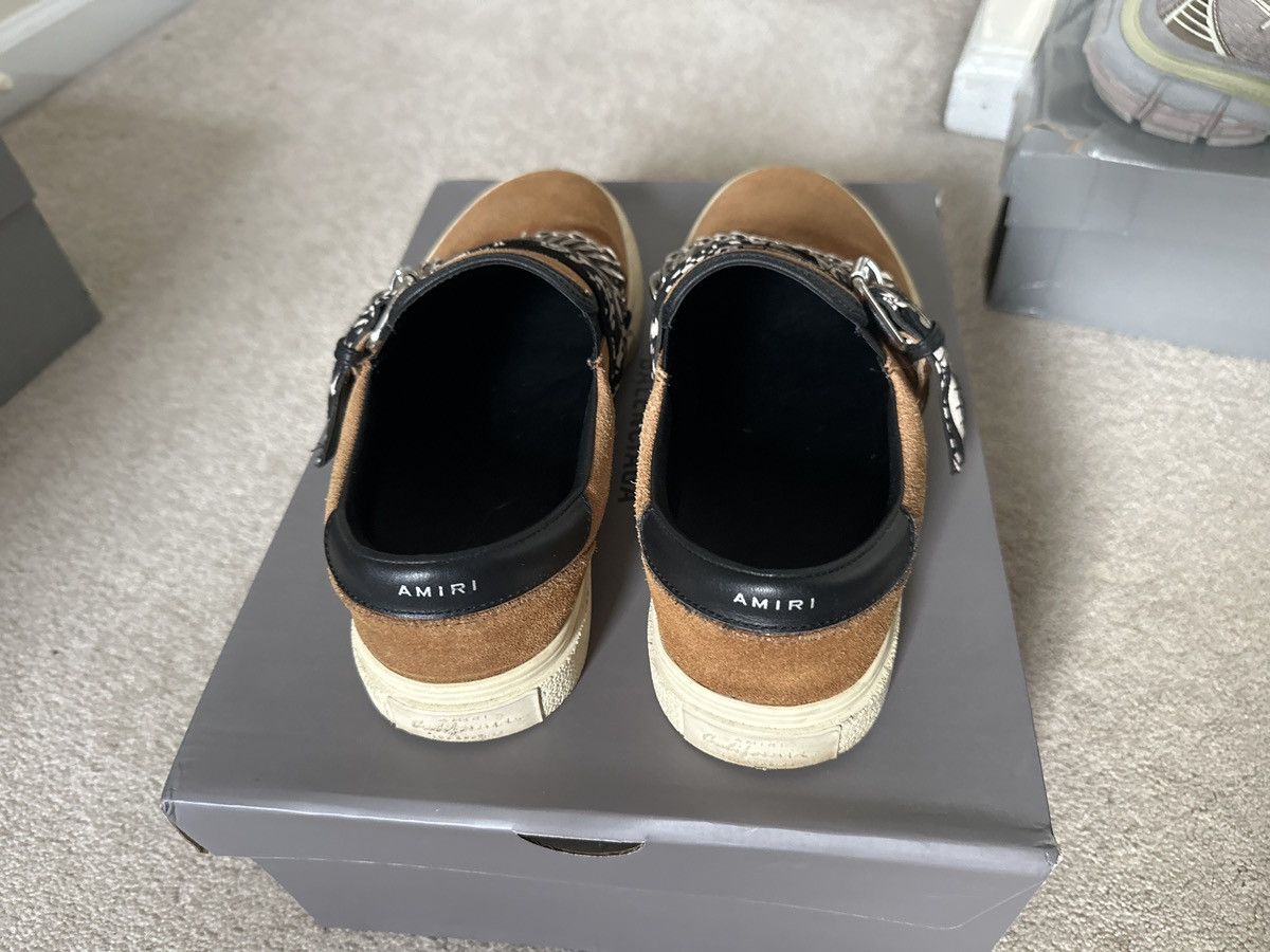 Amiri Amiri Bandana chain Slip-On shoes Size US 11.5 / EU 44-45 - 4 Thumbnail