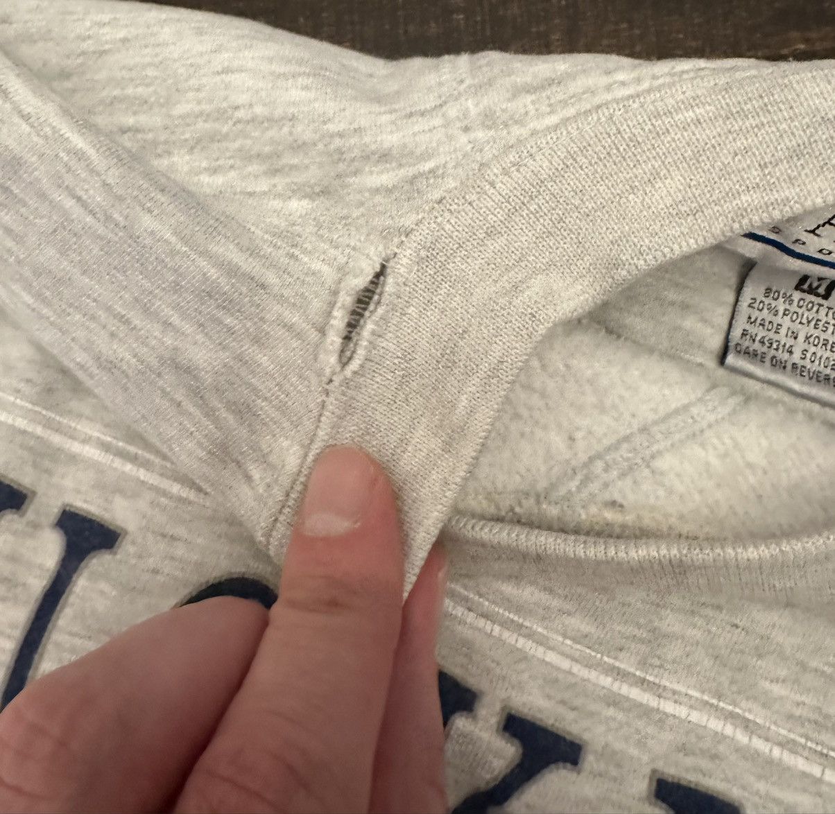 Gear for Sports VTG Bucknell University Thrashed Sweatshirt-Size Med Size US M / EU 48-50 / 2 - 4 Thumbnail