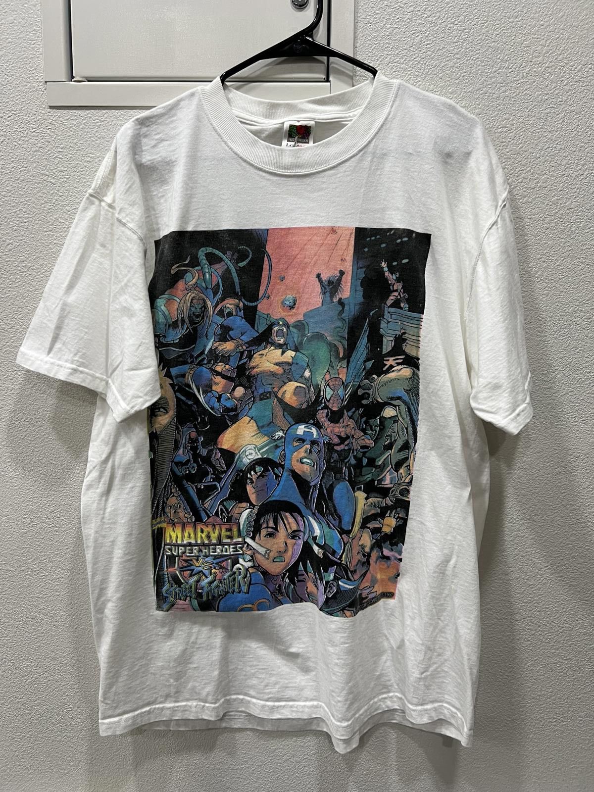 Other 90s Marvel Vs Street Fighter Promo Tee Size US XL / EU 56 / 4 - 1 Thumbnail