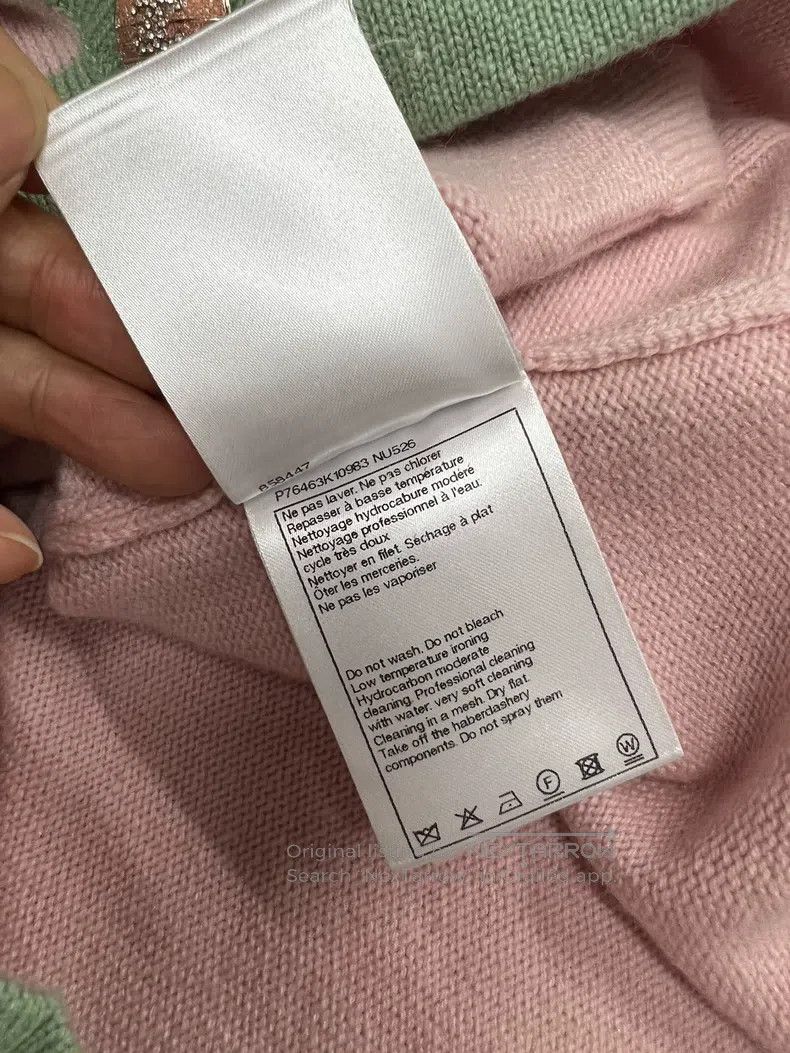 Chanel Chanel 24C pink green edge four-pocket knitted cardigan co Size XXS / US 00 / IT 34 - 6 Thumbnail