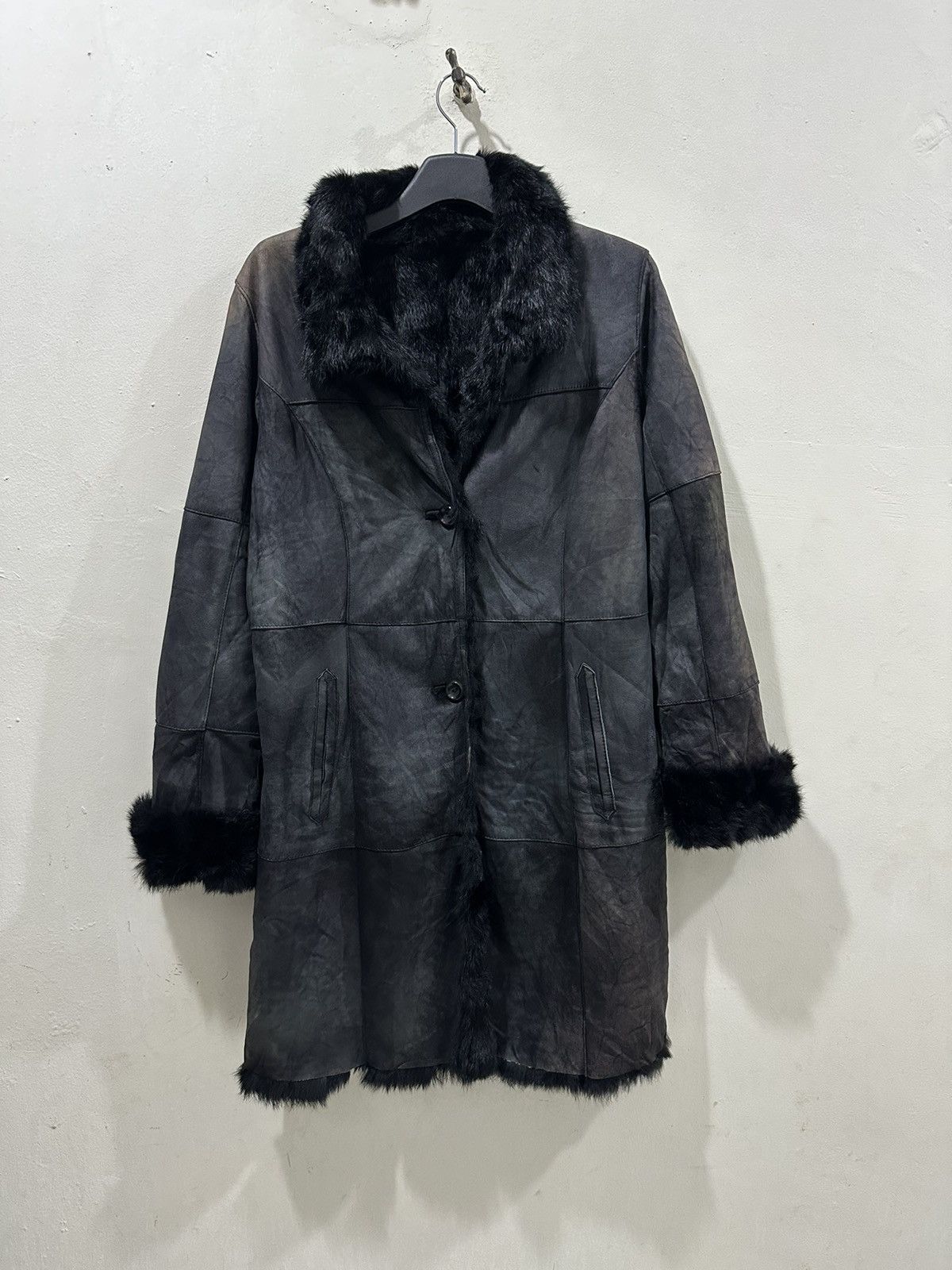 Vintage VTG Rabbit Fur J White Yukayo Jacket Size M / US 6-8 / IT 42-44 - 2 Thumbnail
