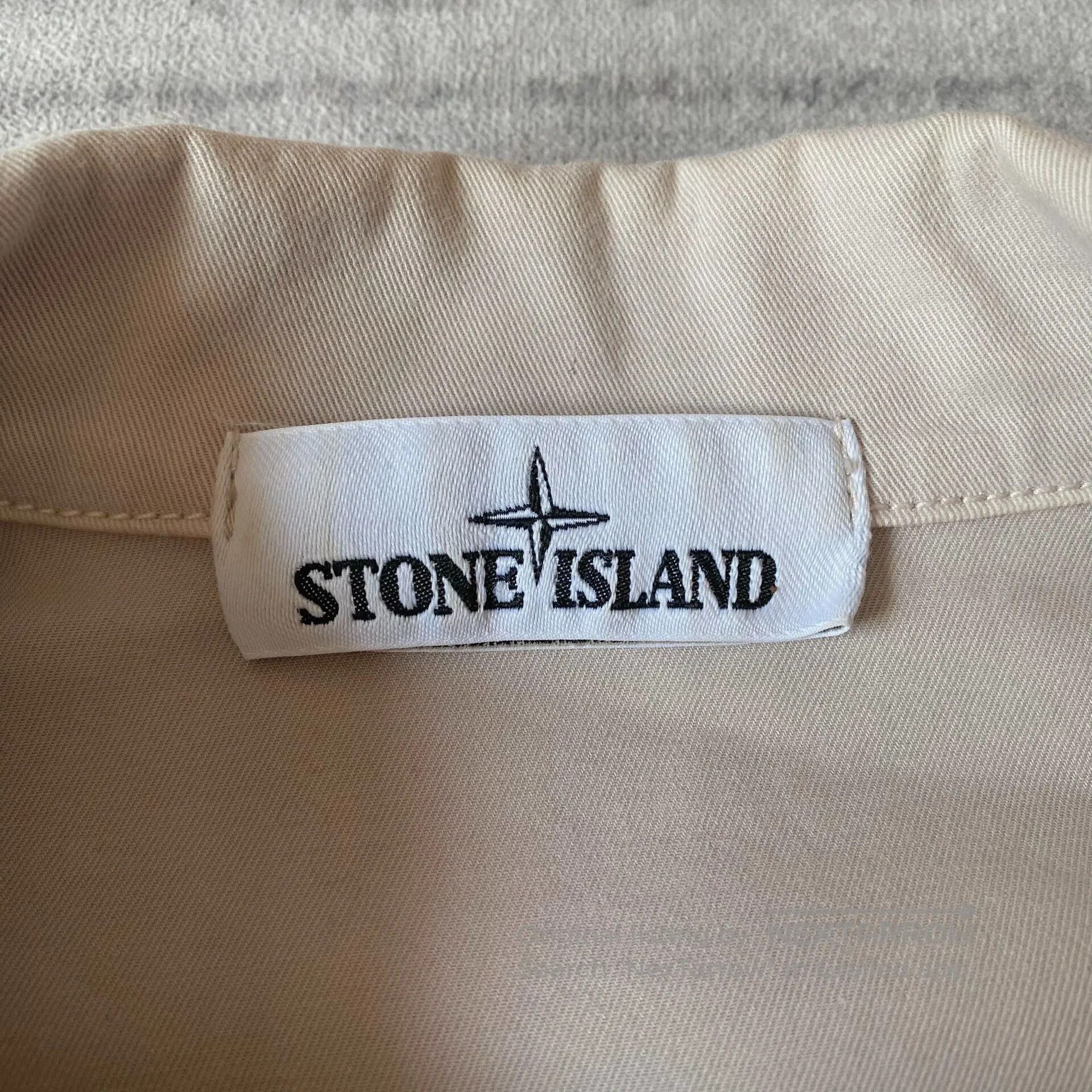 Stone Island stone island utility pocket jacket in off-white. Size US L / EU 52-54 / 3 - 6 Thumbnail