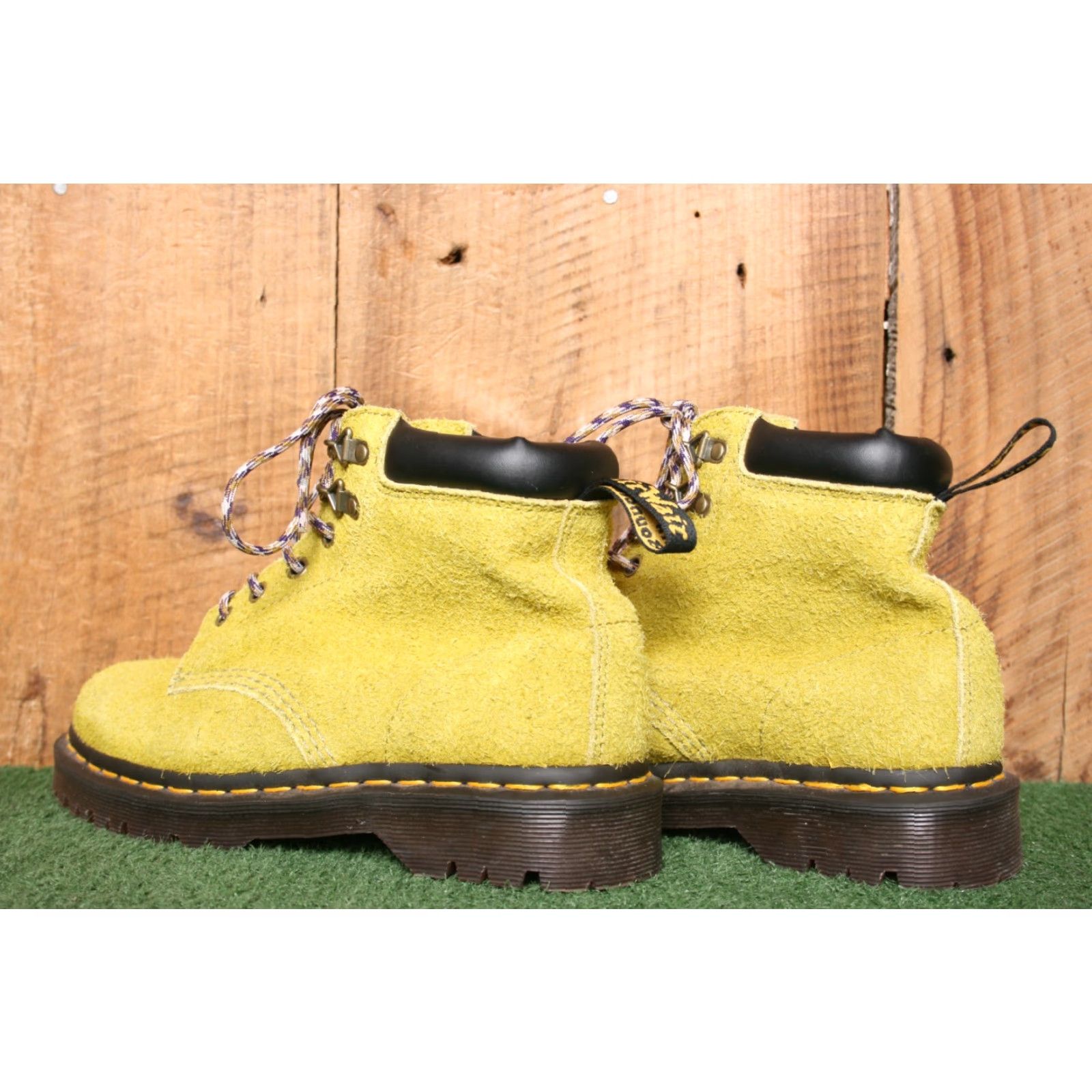 Dr. Martens Dr. Martens Ben 939 Moss Green Suede Hiker Combat Boots Women UK 5 US 7 EU 38 Navy Green? Size US 5 / IT 35 - 3 Thumbnail