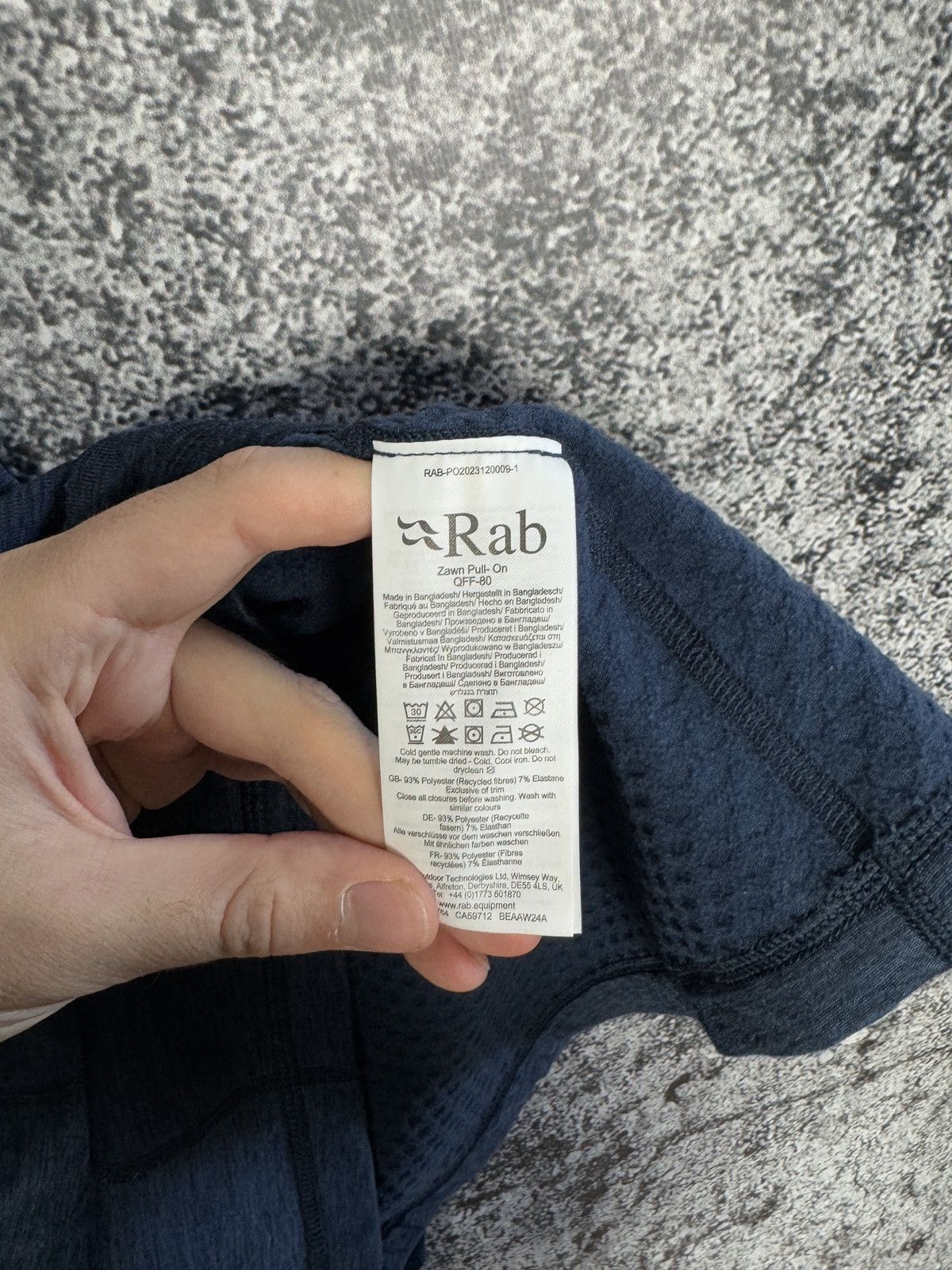 Rab RAB Zawn Pull-On Thermic Stretch Pullover Outdoor Size L Size US L / EU 52-54 / 3 - 9 Thumbnail