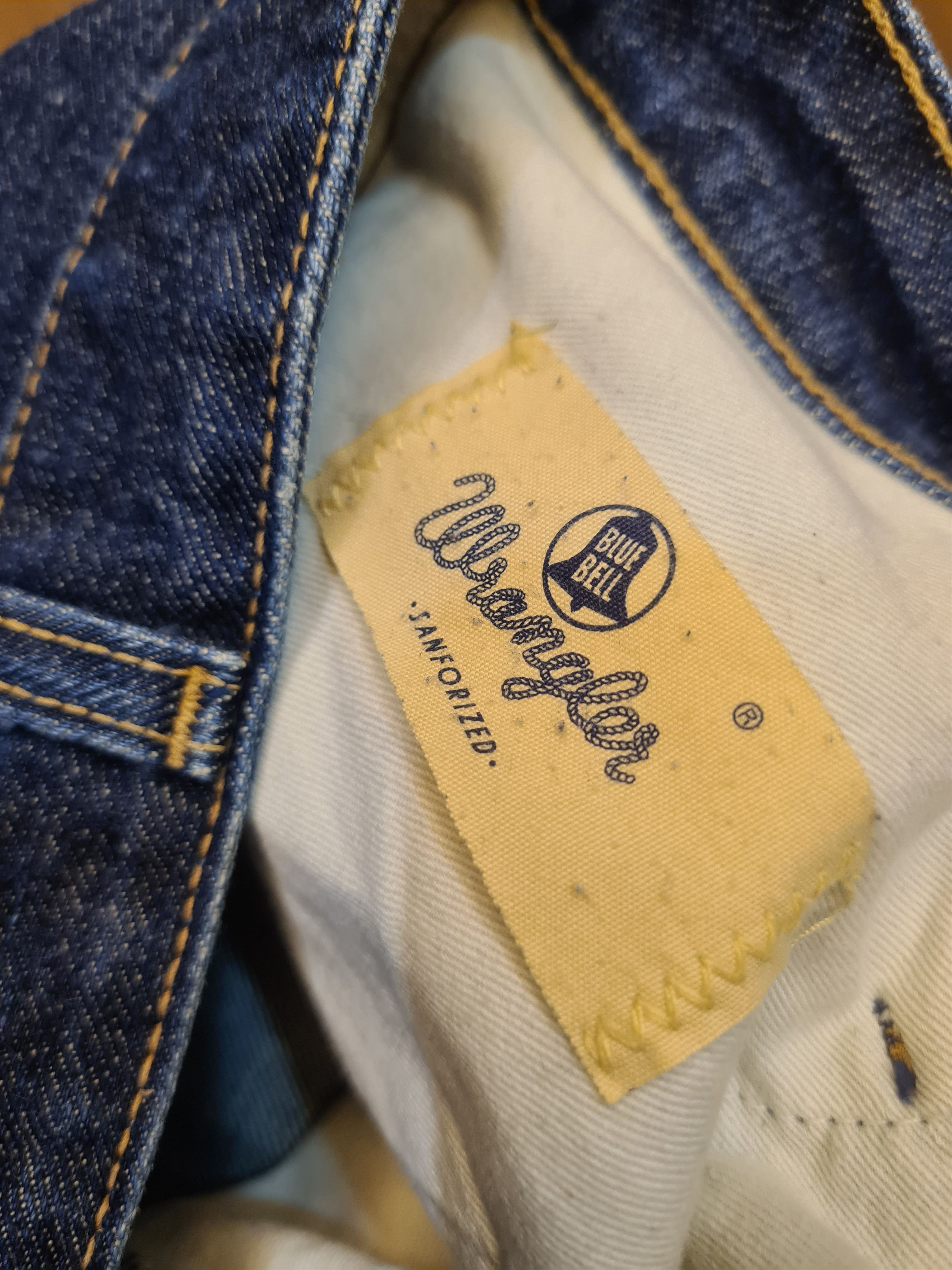 Vintage × Wrangler Vintage wrangler blue bell selvedge denim Size US 35 - 11 Thumbnail