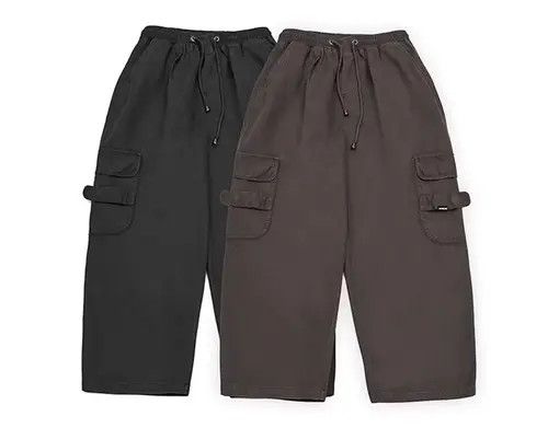 Japanese Brand 20SS Indigo Union Japan Black Worker Relaxed Fit Pants Size US 31 - 2 Thumbnail