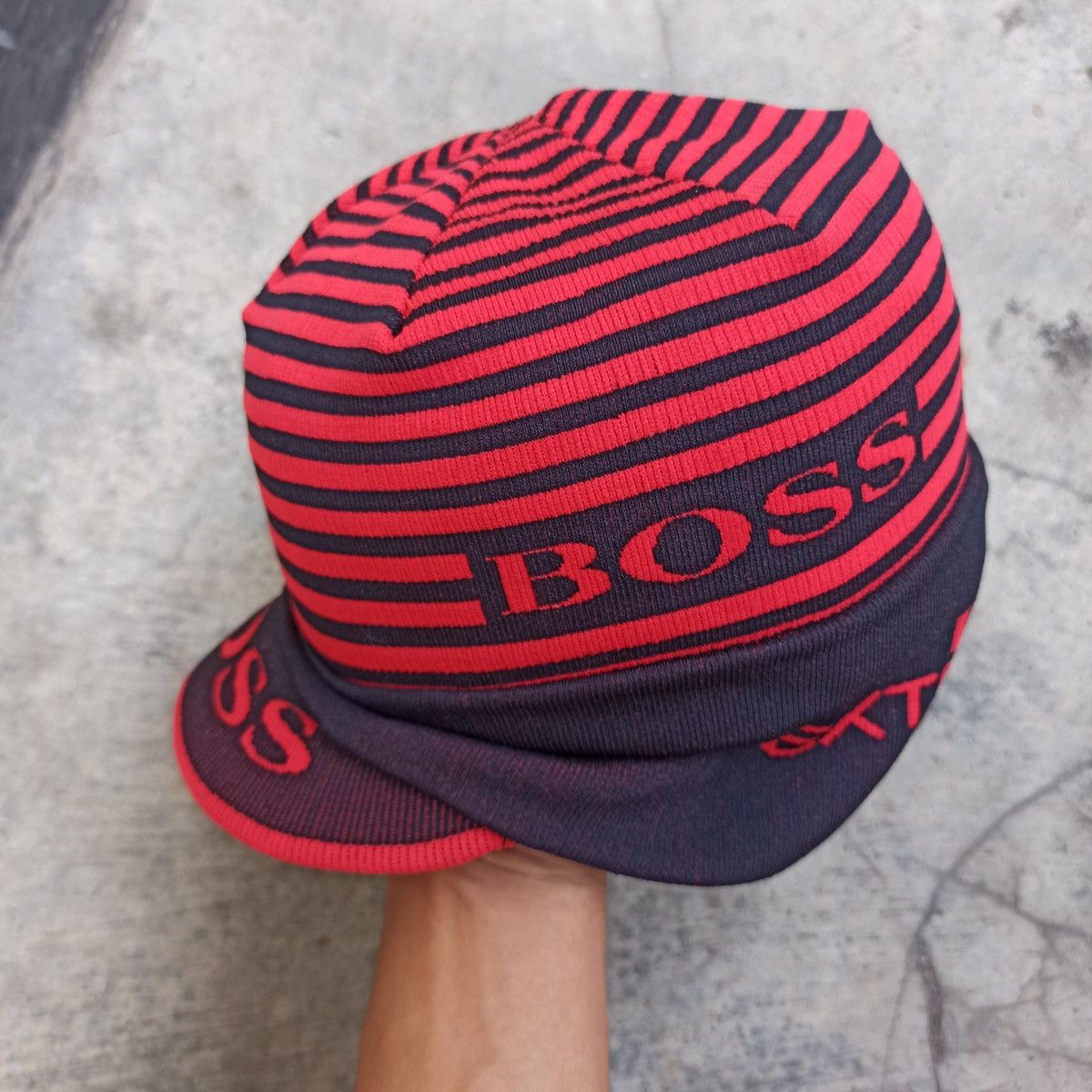 Hugo Boss × Solid and Striped Hugo boss outdoor beanie with visor Size ONE SIZE - 12 Thumbnail